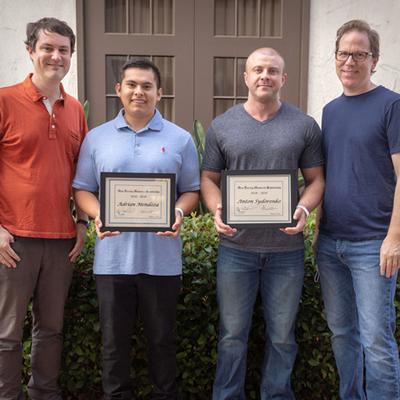 Alan Turing Memorial Scholarship Recognizes Two Students in Computer Science